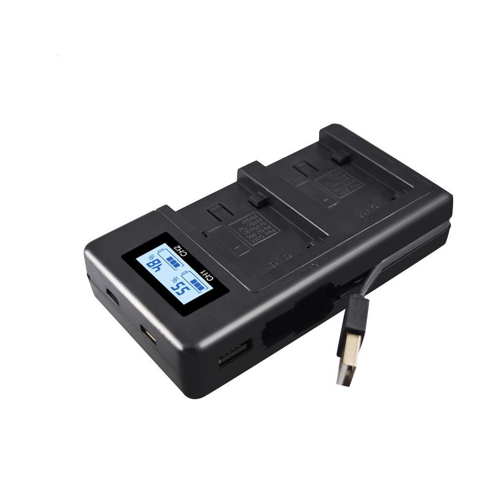 PALO LCD USB Charger NP-FV100 NP FV100 NPFV100 for SONY FDR-AX100E AX100E HDR XR550E XR350E CX550E CX350E