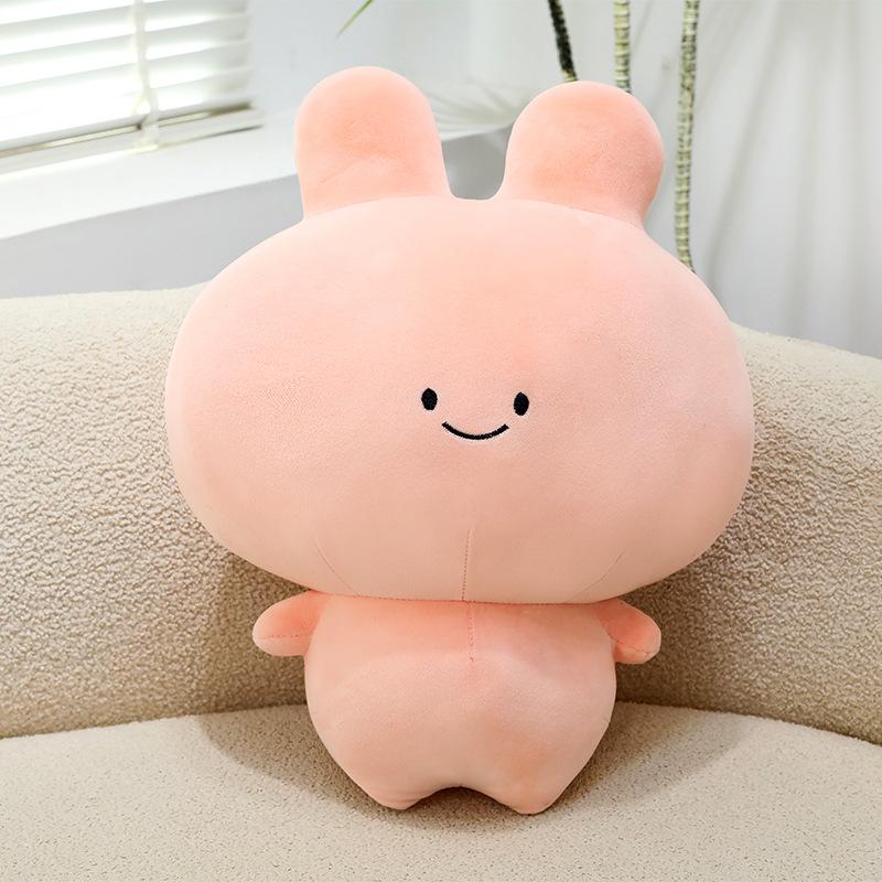 304560cm Niedliches Asamimi Super Weiches Rosa Kaninchen Plüschtier Niedliche Stofftier Kaninchenpuppe Bequemes Plüschkissen Heimdekoration Geschenk 30cm