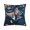 Kiss Heated Rivalry Square Pillow Covers Polyester Seat Hockey Romance Cushion Cover Cool Home Decoration Pillow Cover