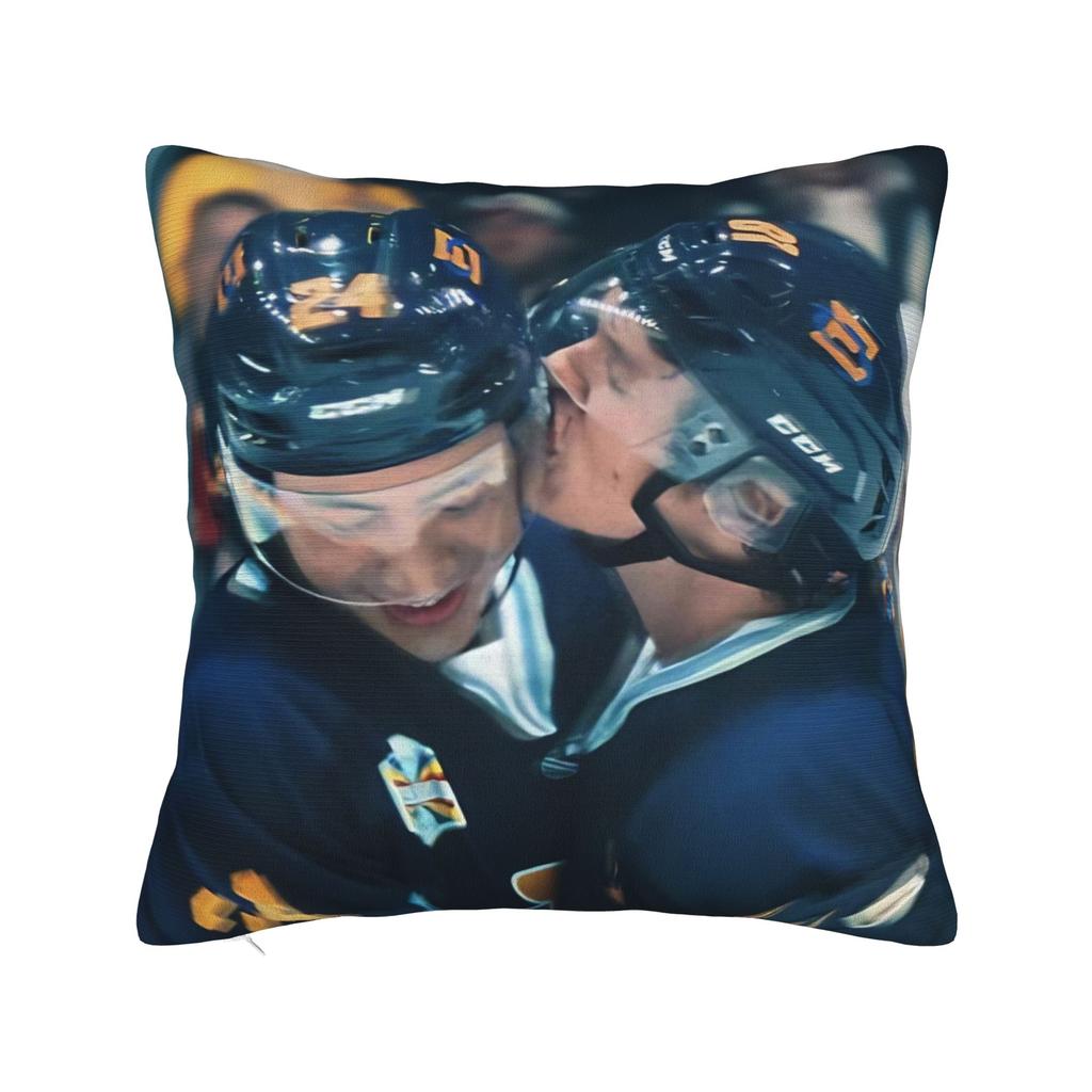 Kiss Heated Rivalry Square Pillow Covers Polyester Seat Hockey Romance Cushion Cover Cool Home Decoration Pillow Cover