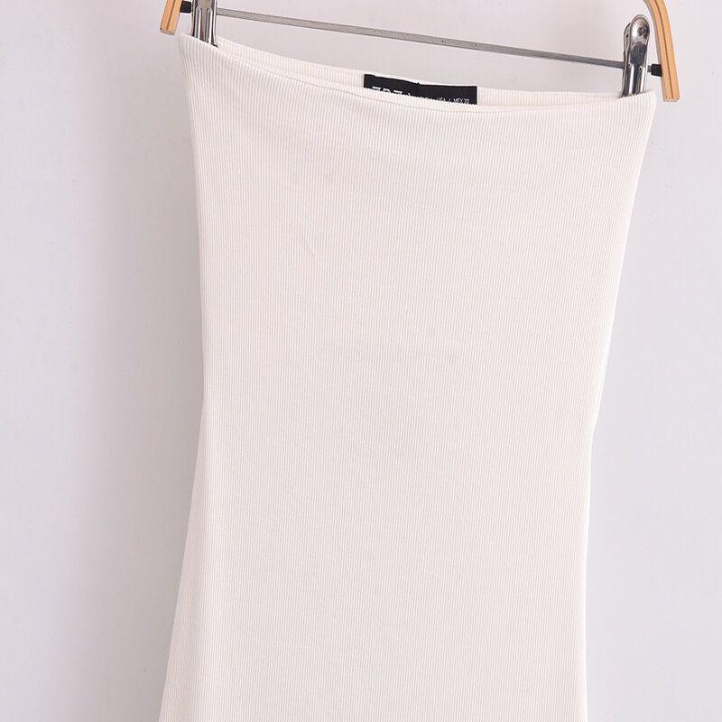 Fashion Style 2024 Summer New Women's Clothing Stylish Patchwork Midi Skirt Dress Short Skirt 0085007 063