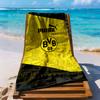 Borussia Dortmund Beach Towel High Absorbency Quickdry Comfortable Lightweight