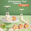 3D Pattern Pastry Baking Model Flower Shaped DIY Cake Mold Easy Clean Cookie Stamps  Kitchen Baking