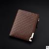 Mens Luxury Fashion Soft Quality Leather Wallet Credit Card Holder Purse Black with Zip