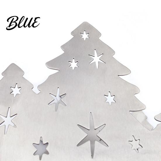 Christmas Tree Napkin Holder Holder Stainless Steel Vertical Paper Towel Stand Festive Organizer Decorative Dispenser for Holiday Party Dining Table