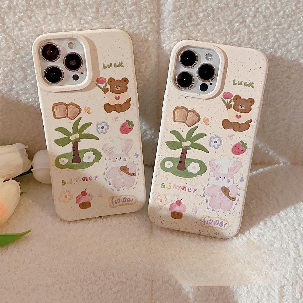 Coconut Bear 14ProMax Mobile Case 13 Applicable To 16 Apple IPhone Degradable 12 All Inclusive XR15