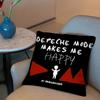 Band D-Depeche M-Mode Memento Mori Cushion Cover 2-in-1 Reversible Plush Pillow Cover | Car/Sofa/Bed | Perfect Gift