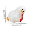 Animal Sculpture Duck Statue Birthday Gift Decorative Ornament Resin Figurine for Indoor Desk