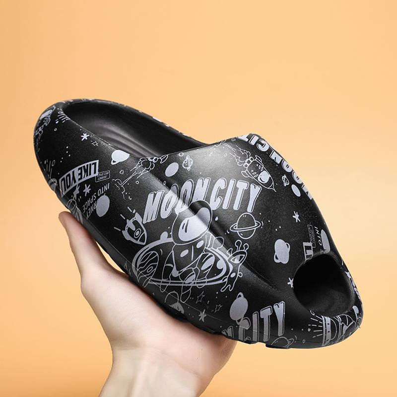 New Summer Couple Outerwear Sports Fashion Leisure Men and Women Beach Non-slip Flip Flops