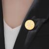 Teamer Metatron Cube Amulet Stainless Steel Pin Brooch For Women Men Fashion Jewelry Suit Shirt Clothing Accessories 2026 New
