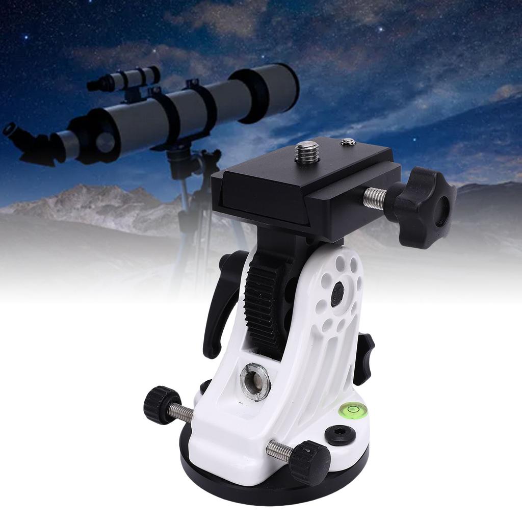 Latitude Adjustment Seat Aluminum 0 To 90 Degree Telescope Latitude Base Mount for Astronomical Telescope Accessories