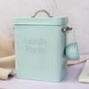 Lid Tin Box Covered Removable Sealed Box Washing Powder Box Washing Dispenser Laundry Container