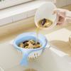 Quick Draining Magnetic Sink Colander Leak-proof Kitchen Sink Drainer  Fruit Vegetable Washing