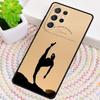 Dance Gymnastics Phone Case for Samsung Galaxy note 10 pro S26 Ultra S23 S24 FE S25 S21 S22 PLUS shockproof Cover
