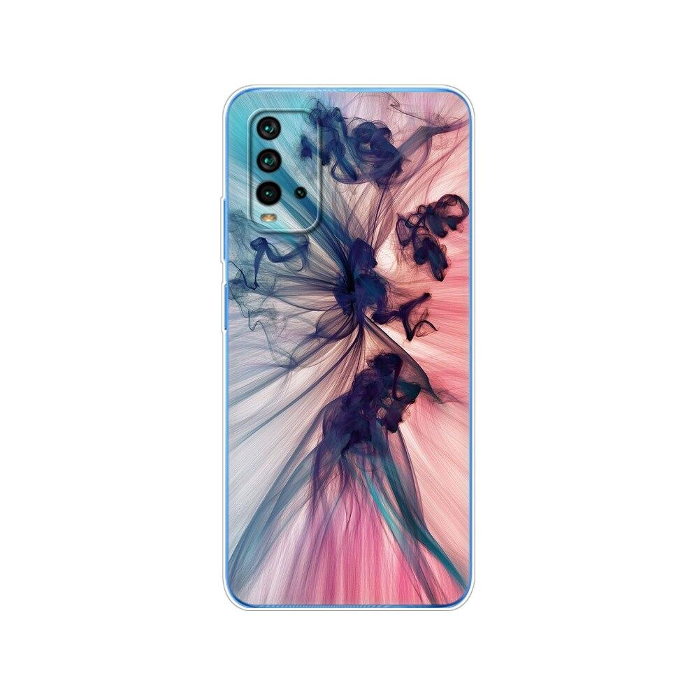 

Для Xiaomi Redmi 9T чехол из мягкого кремния и ТПУ для Redmi 9T, задняя крышка для телефона 6,53 дюйма, глобальный бампер, противоударный защитный чехол Etui Funda Redmi 9T