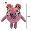 Baby Zoo Kids Songs Plushie Toy Cartoon Hedgehog Koala Rhino Cat Stuffed Animal Soft Doll Educational Gift for Children Birthday