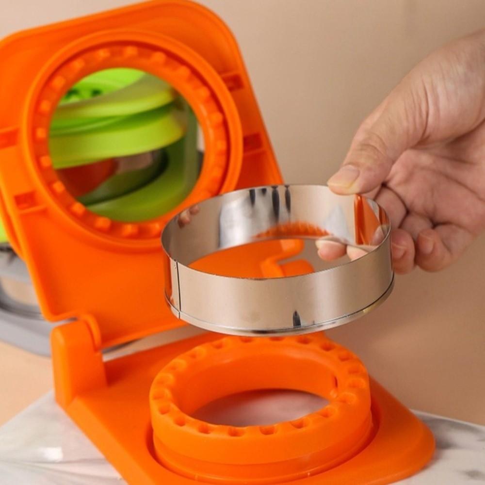 Stainless Steel DIY Sandwich Cutters Mould Sealer Flip Cookie Cutter Kitchen Baking