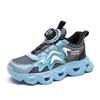 Scarpe da Ginnastica da Corsa in Rete Traspirante per Bambini e Bambine | Scarpe Sportive Leggere con Quadrante a Rotazione, Facili da Indossare/Togliere, Scarpe da Allenamento Atletiche per Bambini Attivi