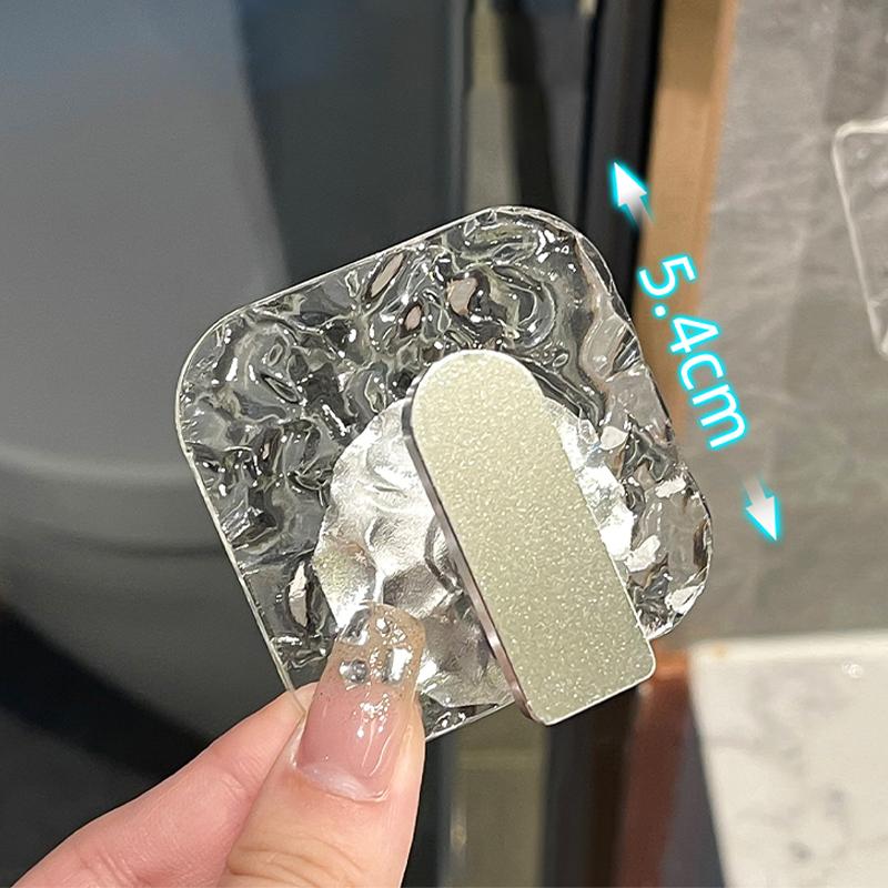 Punch-free Acrylic Hook Strong Viscose Adhesive Hook Load-bearing Door Back Wall Bathroom Kitchen Key Seamless Nail Clothes Hang