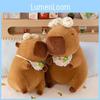 Adorable Capybara Plush Toy With Cute Design And Soft Short Plush Fabric For All Ages