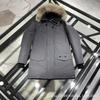 Womens Long Warm Duck Down Parka Coat With Wolf Fur Collar 85-90% Fill Power 401-450g Premium Outerwear 2025
