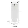 Cute Cartoon Silicone Pencil Case With Expandable Foldable Storage For Students And Kids