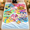 Flannel BlanketUnikitty Warm Soft Throw Blanket for Indoor Sofa Bed Living Room Use