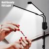 3000K/4000K/6000K 1.6M/63in Flexible 2-Arms LED Bi-color Dimmable Timer Metal Light Stand Photography Fill Light Video Light
