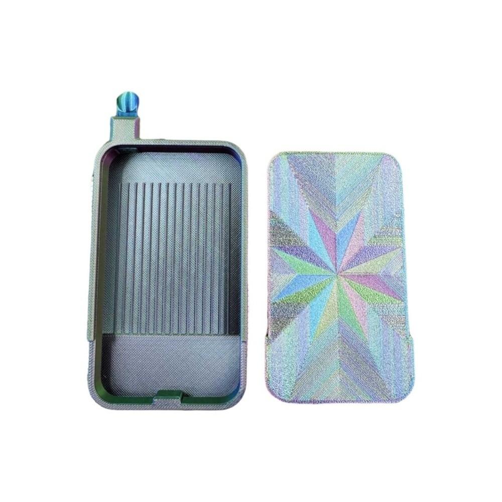 Prismatic Shine Lid Painting Tray Silky Bead Sorting Tray Craft Enthusiasts