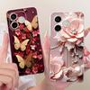 For Honor 600 Lite Honor600 2026 Cute Flower Butterfly Cat Painted Case For Honor 600 600Lite 5G Soft Silicone TPU Phone Cases