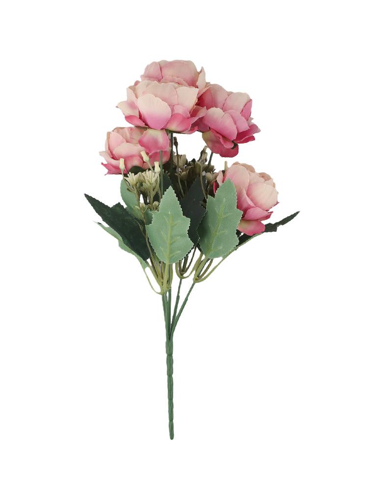 Chair Flower Decor Artificial Peonies Home Decor Flowers Beautifully Predesigned Bouquet Easy To Maintain No Watering Needed