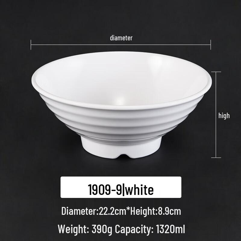 Ruhan A5 Melamine Ramen Bowl Set