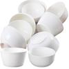 Sibaide White Tangshan Bone China Dinnerware Bowls