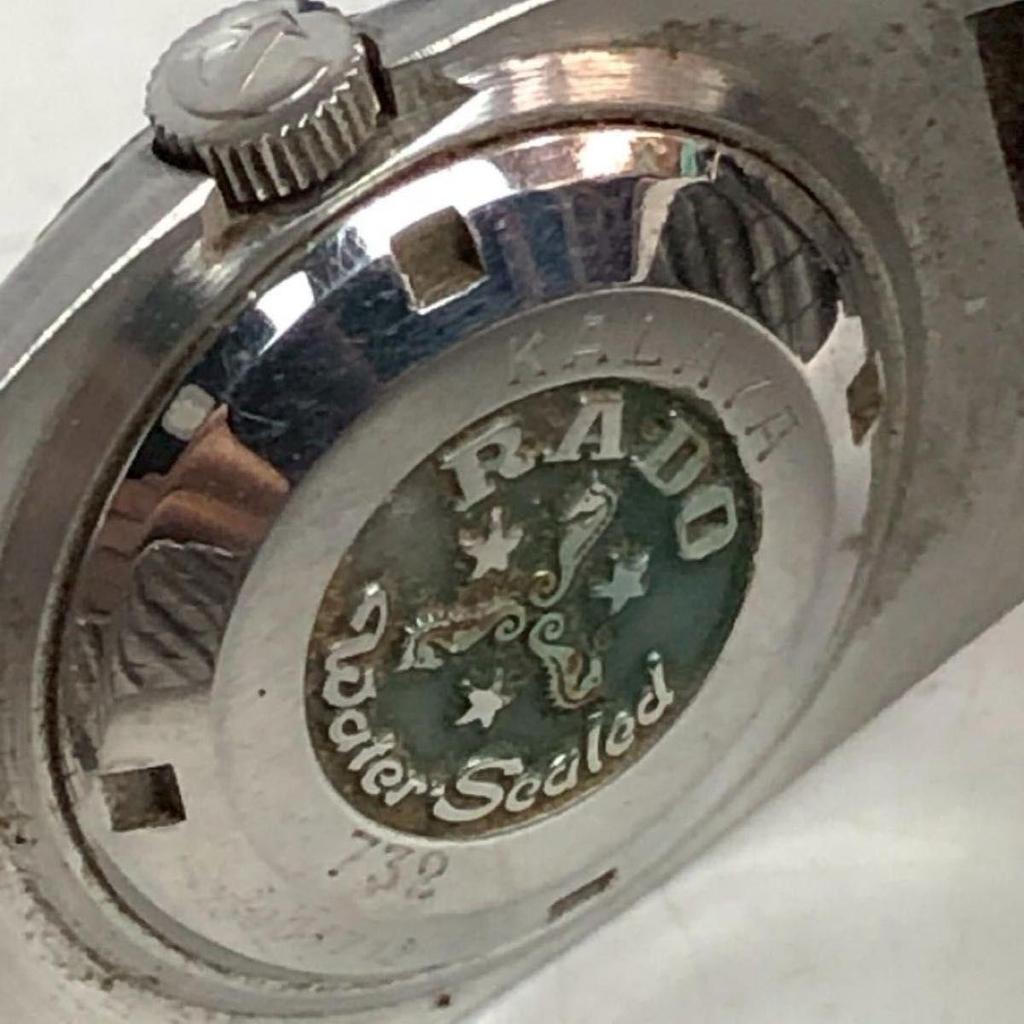 Used RADO Kalina KALIYA Date Automatic Watch Silver Ladies Brand