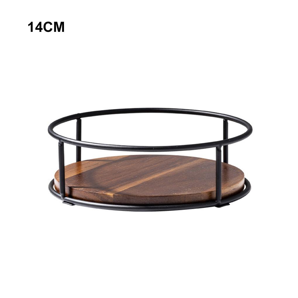 High Quality 360 Degree Rotating Turntable Organizer Versatile Lazy Susan Turntable Round Wooden for Cabinet Dining Table