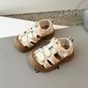 Boys' Sandals with Hollow Design, Girls' Sports Casual Shoes, Baby Soft-soled Baby Walker Shoes
