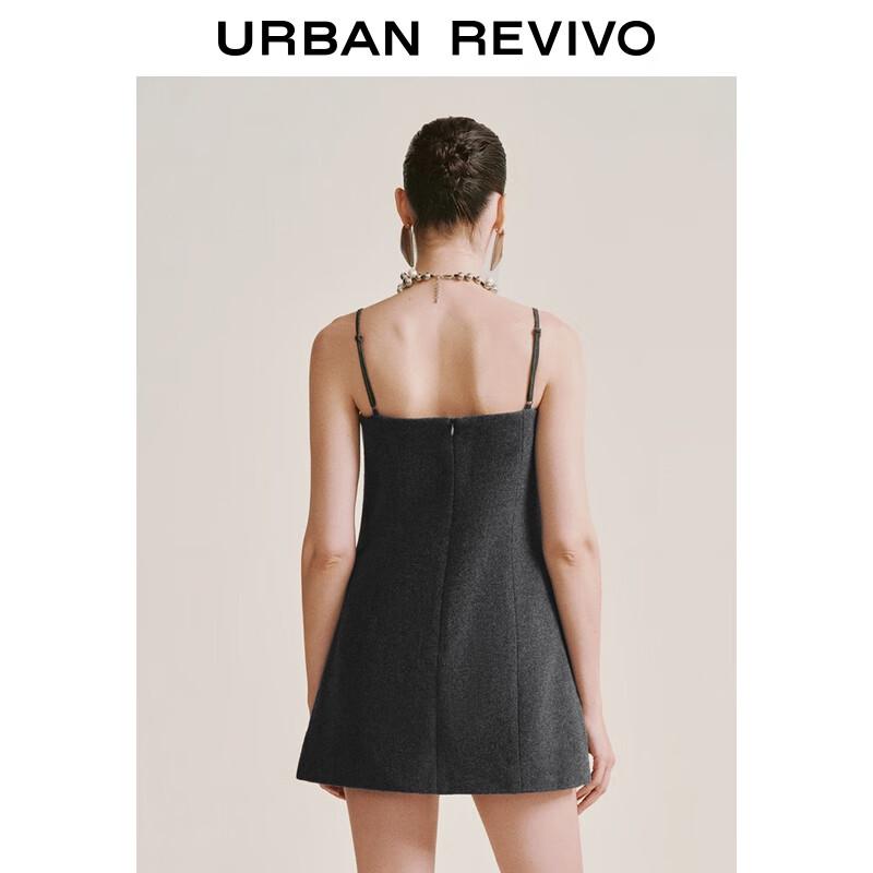 UR 2025 Women's Warm Grey Strappy Short Jumpsuit