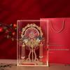 Chinese Style Bride Round Fan Gift for Wedding or Special Occasion