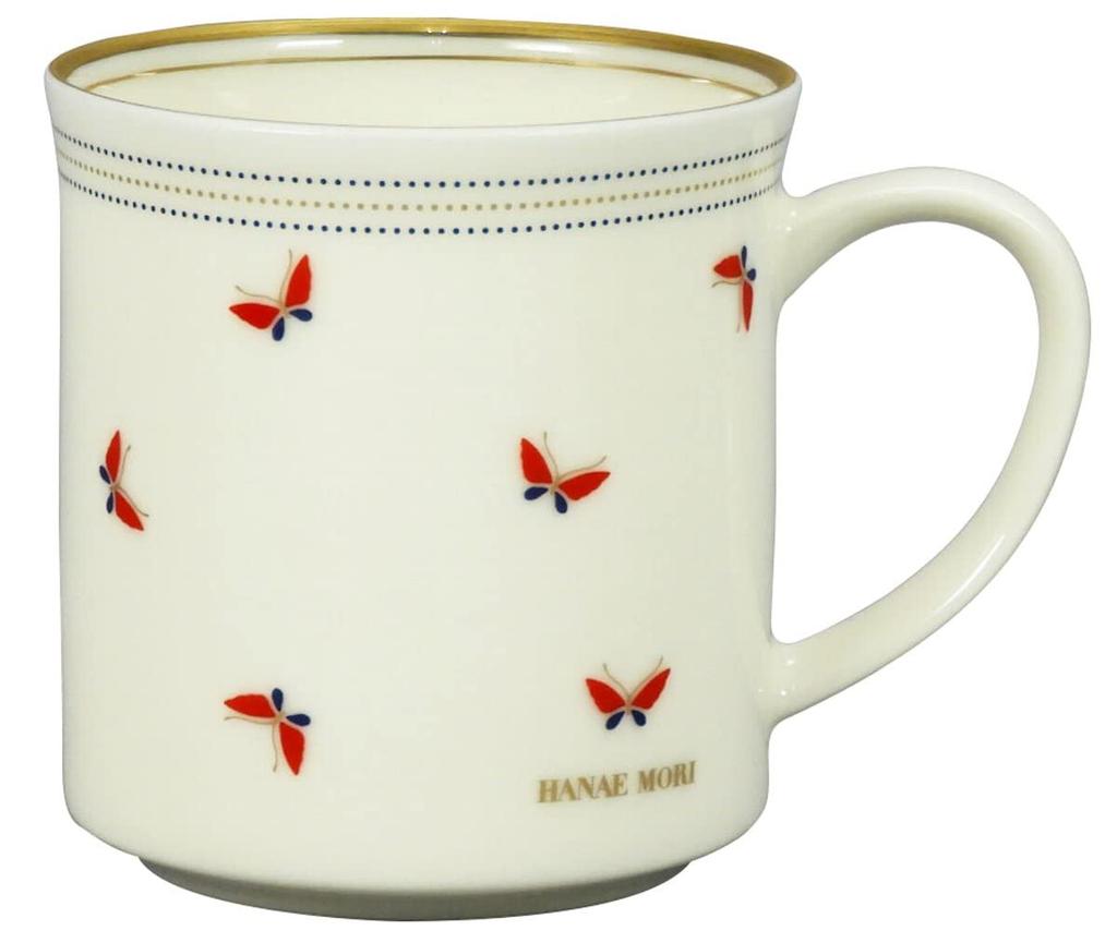 Hanae Mori Ponmarie Pair of Mugs MB6301-13