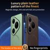 For Huawei Pura 80 Pro Case Magnetic Leather Shield Cover High Quality Anti-Fingerprint Non-Slip PC+TPU