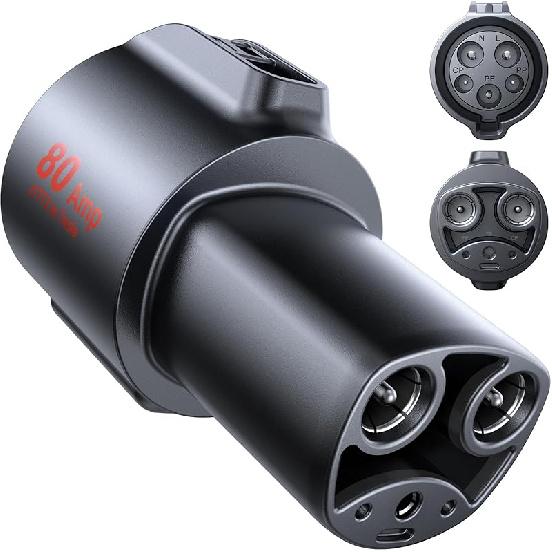 Upgraded 2In1 CCS & J1772 to Tesla Adapter, 250KW Fast CCS1 to Tesla Charging Adapter, ONLY Fit for Tesla Model Y, 3, S, X, Compatible with Level 1 2 J1772 to Tesla