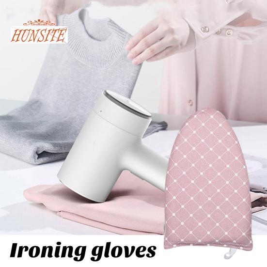 1 stk Garment Steamer Strykehanske vott med hengende løkke, fortykket, varmebestandig, mini håndholdte klær Dampende strykeputebrett Håndbeskytter