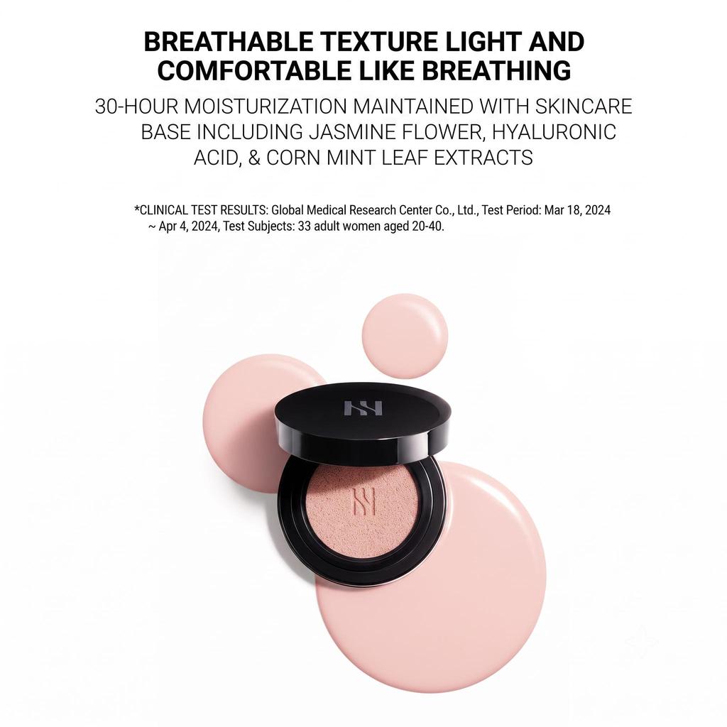 Hera SCHWARZE CUSHION FOUNDATION LSF38 PA++ 15g + Nachfüllpackung 15g (30 Optionen)