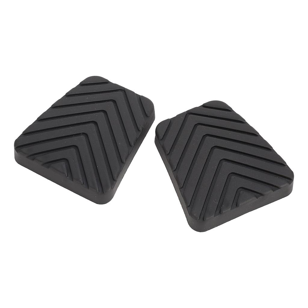Brake Clutch Pedal Pad Set Rubber Textured Surface MB193884 Replacement for Mitsubishi Mirage Eclipse 3000GT