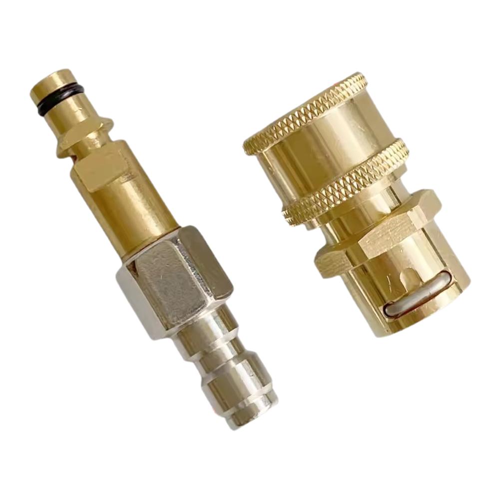 High Pressure Washer Adapter 1/4" Quick Connect For Karcher K2 K3 K4 K5 K6 K7 Wash Gun Anti-Winding Conversion Joint
