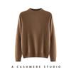 2026 Autumn Women's Pure Cashmere Half-High Neck Base Layer Sweater