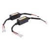 2Pcs LED Headlight Decoder 35W Water Resistant Anti Flickering Harness Warning Error Canbus Decoder 