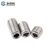 Vis sans tête à bout pointu six pans creux en acier inoxydable 304 Guwanji