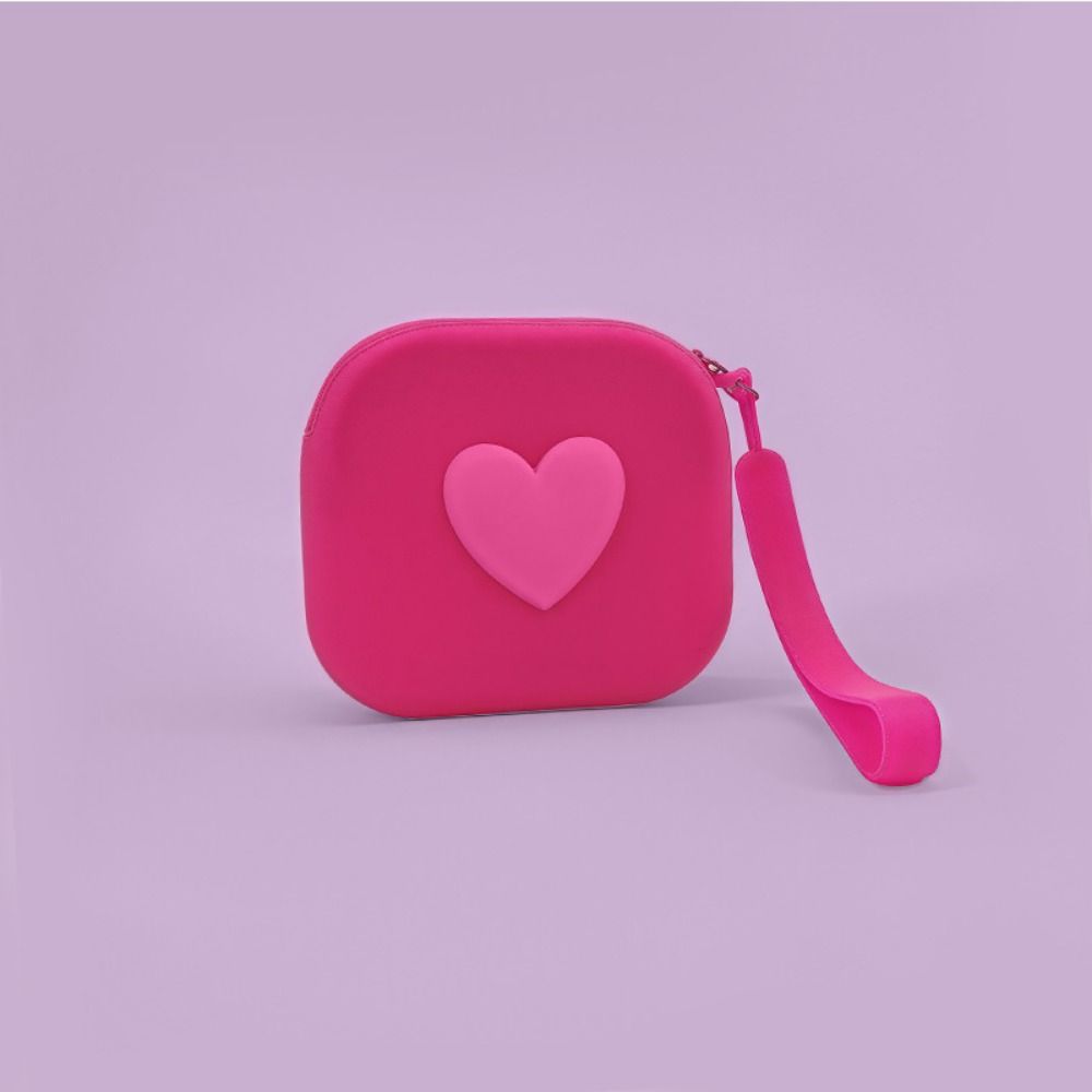 Waterproof Square StorageBag Silicone Earphone Organizer Coin Purse Wireless Earphones