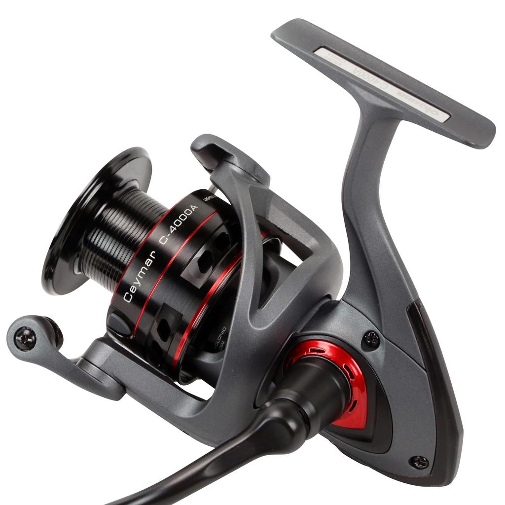 Okuma Ceymar A Series Flite Drive Spinning Reel C-4000A Lightweight 8BB Gunmetal
